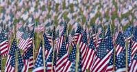 Marywood's 2022 ceremony to commemorate Veterans Day will feature Flags for the Fallen,  wirh thousands of U.S. flags that honor those who have fallen while serving our country.