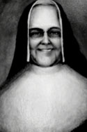 a headshot of sister Morgan