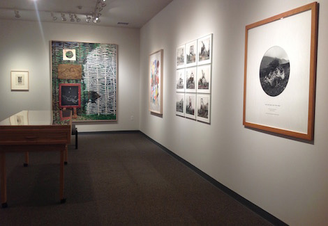 wall with numerous art on the walls