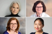 A collage of  head shots of four new trustee members. All four are women. Four New Members Added to Marywood University’s Board of Trustees