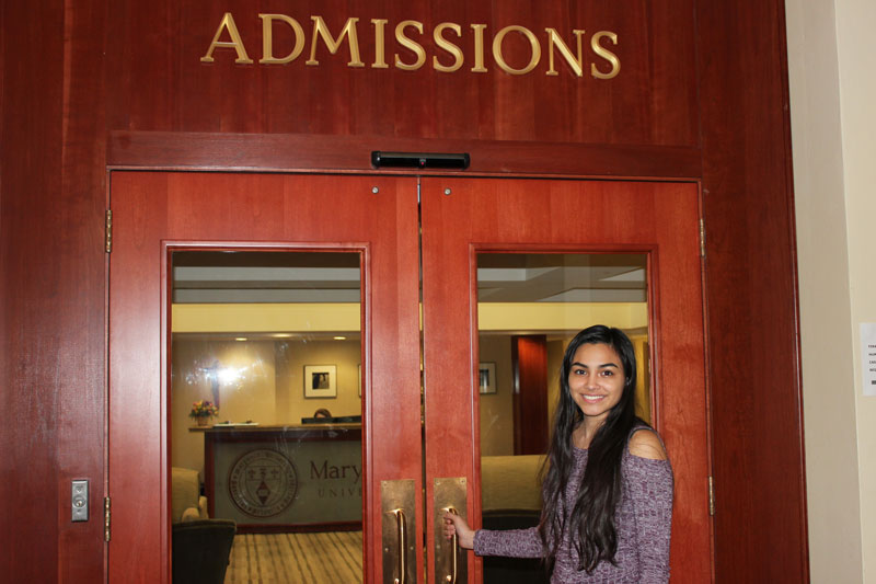 Briana-Callabero-admissions-ambassador-opens-door-to-admissions.jpg