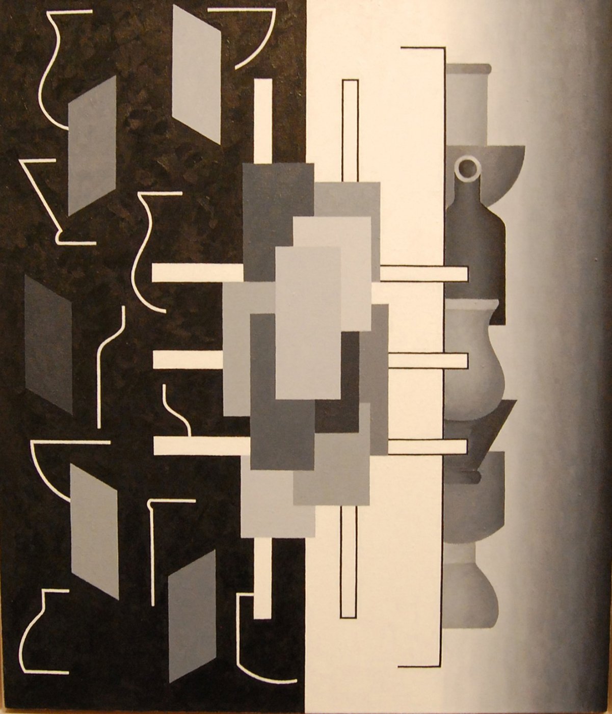 illustration with abstract figures