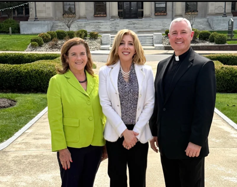 2 women and man posing for photo “Celebrate Marywood” Set for May 7, 2026