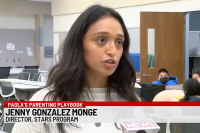 Jenny Gonzalez Monge, S.T.A.R.S. Program Director, talks about the mentoring experience that Marywood's S.T.A.R.S.. students are getting at the Geisinger Commonwealth School of Medicine. Mentoring Workshop for Marywood's S.T.A.R.S. Program Students at Geisinger
