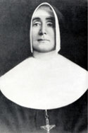 a headshot of Mother Murray