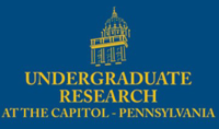 URC-PA poster Conference Criminal Justice Student Presents Research at State Capitol