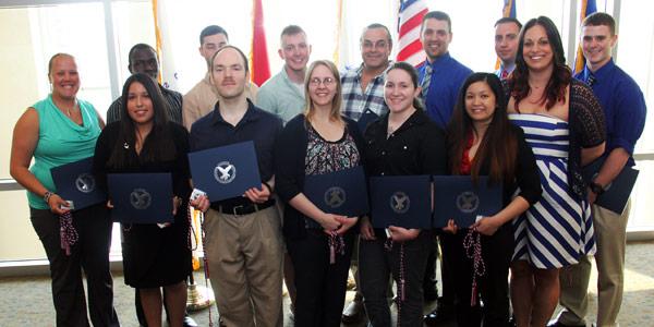 Student Veterans Inducted into SALUTE Honor Society