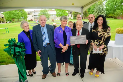 The five new trustees celebrating with the rest of the Marywood’s Board of Trustees