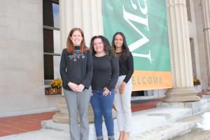 Emily Coleman, Michelle Ramirez, and Jenny Gonzalez Making an Impact on the Community