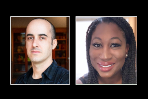 Diogo Carvalho and Amber Viola will give virtual presentations during Black History Month.