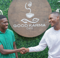 Kendall Farrell (left) and Dimitri Thompson Profiles in Passion - Entrepreneurial Partners
