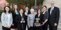 Business Ethics Team Students Win Awards at International Business Ethics Competition