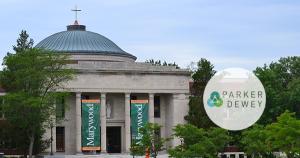 Marywood Liberal Arts Center and Parker Dewey Logo Marywood Partners with Parker Dewey to Offer Micro-Internships