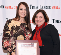 Times Leader award for Best Places to Work One of the Best Places to Work in NEPA