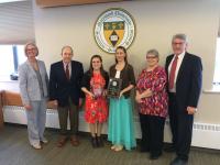 Gina Morgese and Brooke Addley-Grunza Bachelor of Social Work Program Honors Distinguished Work