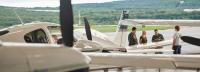 Aviation students Aviation Club Members Volunteer at Air Show