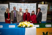 Representatives of Marywood University and the Geisinger Commonwealth School of Medicine Marywood and GCSOM Sign Affiliation Agreement