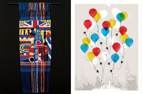 Artwork by Amanda Lenig and Sherri Frye MFA students, Amanda Lenig and Sherri Frye, were selected for International Poster Competition
