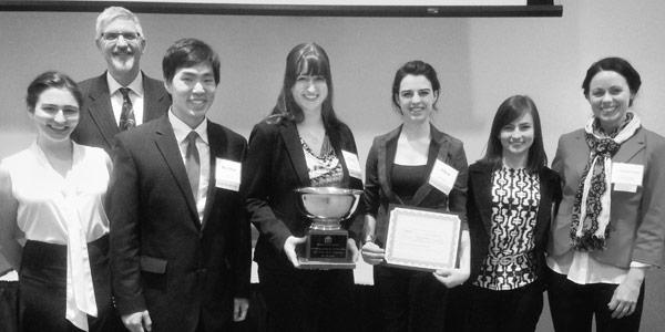 Business Ethics Team Marywood Students Place First in Business Ethics Bowl