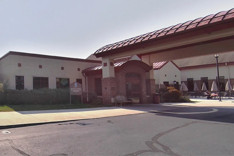 The front of the Marywood Our Lady of Peace Residence