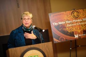 Sister Mary Persico, IHM, Ed.D., President of Marywood University