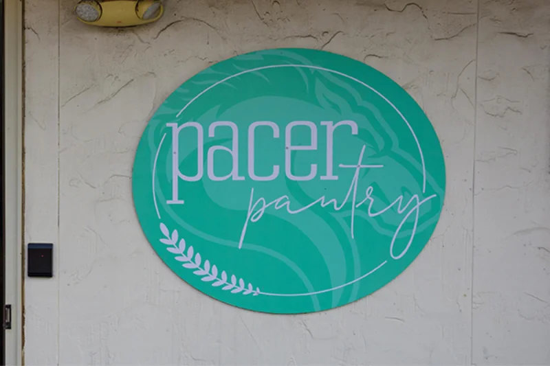 The ovular Marywood Pacer Pantry sign