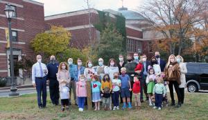 The Judge Richard P. and Marion Conaboy Family Marywood Dedicates Tree to Honor the Conaboy Family