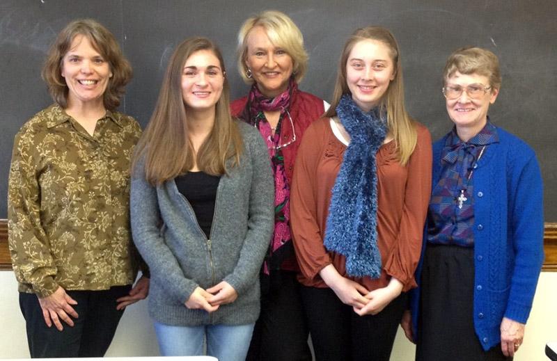 Vanessa LaTorre and Emma Ledden Barbara Hoffman Award Recipients