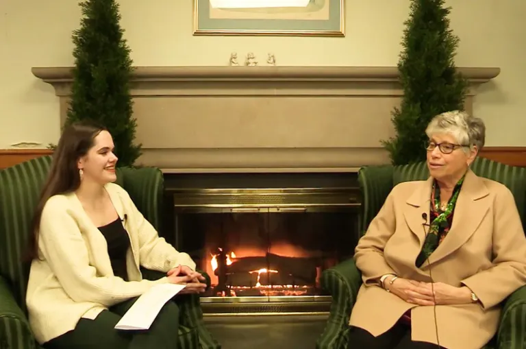 Sister Mary Persico and Maddie Adams' Fireside Chat