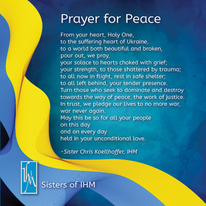 IHM Prayer for Peace