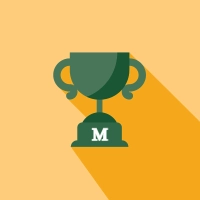 Green Marywood trophy graphic