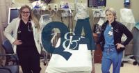 Jessica Rose Eberle QA with Alumni Preceptor, Jessica Rose Eberle