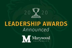 2020 Leadership Awards Announced Graphic Text Image Annual Leadership Awards and Student Life Senior Medalists Announced